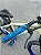BICICLETA MTB FREERIDE ARO (26) VIKINGX TUFF-38 KIT SINGLE S/MARCHA FREIO DISC HIDRÁULICO SHIMANO COR OLIVA/AZUL - Imagem 7