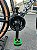 BICICLETA MTB ARO (29) VENZO 24VELOCIDADES (3X8) FREIO DISC MECÂNICO QUADRO 17 (M) COR PRETO/VERDE NEON - Imagem 3