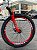 BICICLETA MTB FREERIDE ARO (26) PRO-X MANDRAKE KIT 24 VELOCIDADES (3X8) FREIO DISC MECÂNICO COR BRANCO/VERMELHO - Imagem 8