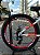 BICICLETA MTB FREERIDE ARO (26) PRO-X MANDRAKE KIT 24 VELOCIDADES (3X8) FREIO DISC MECÂNICO COR BRANCO/VERMELHO - Imagem 5