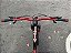 BICICLETA MTB FREERIDE ARO (26) PRO-X MANDRAKE KIT 24 VELOCIDADES (3X8) FREIO DISC MECÂNICO COR PRETO/VERMELHO - Imagem 11