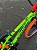 BICICLETA MTB FREERIDE ARO (26) PRO-X MANDRAKE KIT 24 VELOCIDADES (3X8) FREIO DISC MECÂNICO COR VERDE/AZUL/LARANJA - Imagem 7