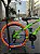 BICICLETA MTB FREERIDE ARO (26) PRO-X MANDRAKE KIT 24 VELOCIDADES (3X8) FREIO DISC MECÂNICO COR VERDE/AZUL/LARANJA - Imagem 4