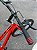 BICICLETA ARO (24) MASCULINA COR VERMELHA S/ MARCHA FREIOS V-BRAKE GTI THOR - Imagem 8