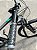 BICICLETA MTB ARO (29) VENZO 24VELOCIDADES (3X8) FREIO DISC MECÂNICO TAMANHO 17 (M) COR PRETO/VERDE AQUA - Imagem 8