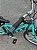 BICICLETA ARO (24) FEMININA COR VERDE AQUA S/ MARCHA FREIOS V-BRAKE GTI ATENA - Imagem 9