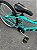 BICICLETA ARO (24) FEMININA COR VERDE AQUA S/ MARCHA FREIOS V-BRAKE GTI ATENA - Imagem 2
