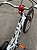BICICLETA ARO (24) FEMININA GTI ATENA S/ MARCHA FREIOS V-BRAKE E SUSPENSÃO DIANTEIRA COR BRANCO/VERMELHO - Imagem 9