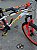 BICICLETA MTB FREERIDE ARO (26) PRO-X MANDRAKE KIT 24 VELOCIDADES (3X8) FREIO DISC MECÂNICO COR BRANCO/LARANJA - Imagem 4