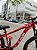 BICICLETA MTB FREERIDE ARO (26) HUPI NAJA KIT SINGLE S/ MARCHA FREIO DISC HIDRÁULICO TRASEIRO SHIMANO COR CEREJA/PRATA - Imagem 2