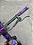 BICICLETA MTB FREERIDE ARO (26) HUPI NAJA KIT SINGLE S/ MARCHA FREIO DISC HIDRÁULICO SHIMANO MT200 COR PRETO/ROXO - Imagem 13
