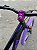 BICICLETA MTB FREERIDE ARO (26) HUPI NAJA KIT SINGLE S/ MARCHA FREIO DISC HIDRÁULICO SHIMANO MT200 COR PRETO/ROXO - Imagem 14