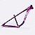 QUADRO ARO (26) HUPI NAJA V9 GANCHEIRA HORIZONTAL COR ROXO/BRANCO VIOLETA TAMANHO UNICO - Imagem 1