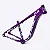QUADRO ARO (26) HUPI NAJA V9 GANCHEIRA HORIZONTAL COR ROXO/BRANCO TAMANHO UNICO - Imagem 2