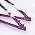QUADRO ARO (26) HUPI NAJA V9 GANCHEIRA HORIZONTAL COR PRETO/ROXO/BRANCO TAMANHO UNICO - Imagem 3