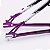 QUADRO ARO (26) HUPI NAJA V9 GANCHEIRA HORIZONTAL COR PRETO/ROXO/BRANCO TAMANHO UNICO - Imagem 5