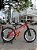 BICICLETA MTB FREERIDE ARO (26) VIKINGX TUFF-25 CAMBIO 8 VELOCIDADES FREIO DISC HIDRAULICO COR VERMELHO/DOURADO - Imagem 1