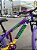 BICICLETA MTB FREERIDE ARO (26) VIKINGX TUFF-25 CAMBIO 8 VELOCIDADES FREIO DISC HIDRAULICO COR ROXO/AMARELO/VERDE - Imagem 2
