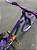 BICICLETA MTB FREERIDE ARO (26) VIKINGX TUFF-25 CAMBIO 8 VELOCIDADES FREIO DISC HIDRAULICO COR ROXO/AMARELO/VERDE - Imagem 6