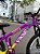 BICICLETA MTB FREERIDE ARO (26) VIKINGX TUFF-25 CAMBIO 8 VELOCIDADES FREIO DISC HIDRAULICO COR ROXO/AMARELO - Imagem 7