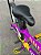 BICICLETA MTB FREERIDE ARO (26) VIKINGX TUFF-25 CAMBIO 8 VELOCIDADES FREIO DISC HIDRAULICO COR ROXO/AMARELO - Imagem 6