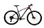 BICICLETA MTB ARO (29) OGGI BW 7.0 SHIMANO CUES 9 VELOCIDADES FREIO DISC HIDRÁULICO TAMANHO 17 (M) PRETO/ VERMELHO - Imagem 1
