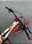 BICICLETA MTB FREERIDE ARO (26) PRO-X MANDRAKE KIT 24 VELOCIDADES (3X8) FREIO DISC MECÂNICO COR BRANCO/LARANJA/VERMELHO - Imagem 11