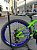 BICICLETA MTB FREERIDE ARO (26) PRO-X MANDRAKE KIT 24 VELOCIDADES (3X8) FREIO DISC MECÂNICO COR VERDE/AZUL - Imagem 2