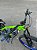 BICICLETA MTB FREERIDE ARO (26) PRO-X MANDRAKE KIT 24 VELOCIDADES (3X8) FREIO DISC MECÂNICO COR VERDE/AZUL - Imagem 9