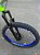 BICICLETA MTB FREERIDE ARO (26) PRO-X MANDRAKE KIT 24 VELOCIDADES (3X8) FREIO DISC MECÂNICO COR VERDE/AZUL - Imagem 6