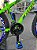BICICLETA MTB FREERIDE ARO (26) PRO-X MANDRAKE KIT 24 VELOCIDADES (3X8) FREIO DISC MECÂNICO COR VERDE/AZUL - Imagem 3