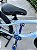 BICICLETA MTB FREERIDE ARO (26) HUPI NAJA KIT SINGLE S/ MARCHA FREIO DISC HIDRÁULICO TRASEIRO SHIMANO COR AZUL/AZUL - Imagem 4