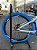 BICICLETA MTB FREERIDE ARO (26) HUPI NAJA KIT SINGLE S/ MARCHA FREIO DISC HIDRÁULICO TRASEIRO SHIMANO COR AZUL/AZUL - Imagem 2