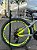 BICICLETA MTB FREERIDE ARO (26) VIKINGX TUFF-25 CAMBIO 24 VELOCIDADES (3x8) FREIO DISC MECÂNICO COR CINZA/AMARELO NEON - Imagem 2