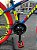 BICICLETA MTB FREERIDE ARO (26) PRO-X MANDRAKE KIT 24 VELOCIDADES (3X8) FREIO DISC MECÂNICO COR AZUL/VERMELHA - Imagem 3