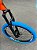 BICICLETA MTB FREERIDE ARO (26) ABSOLUTE BRUTUS KIT SINGLE (S/MARCHA) FREIO DISC HIDRÁULICO MT200 COR LARANJA/AZUL - Imagem 9