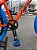 BICICLETA MTB FREERIDE ARO (26) ABSOLUTE BRUTUS KIT SINGLE (S/MARCHA) FREIO DISC HIDRÁULICO MT200 COR LARANJA/AZUL - Imagem 11