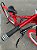 BICICLETA MTB FREERIDE ARO (26) HUPI NAJA KIT SINGLE S/ MARCHA FREIO DISC HIDRÁULICO TRASEIRO SHIMANO COR VERMELHO/BRANC - Imagem 6