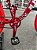 BICICLETA MTB FREERIDE ARO (26) HUPI NAJA KIT SINGLE S/ MARCHA FREIO DISC HIDRÁULICO TRASEIRO SHIMANO COR VERMELHO/BRANC - Imagem 3