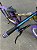 BICICLETA MTB FREERIDE ARO (26) RUSTIC PRO KIT SINGLE S/ MARCHA FREIO DISC HIDRÁULICO MT200 TRASEIRO COR CAMALEAO/ROXO - Imagem 6