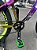 BICICLETA MTB FREERIDE ARO (26) RUSTIC PRO 8 VELOCIDADE (1X8) FREIO DISC HIDRÁULICO MT200 TRASEIRO COR CAMALEAO/VERDE - Imagem 3