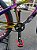 BICICLETA MTB FREERIDE ARO (26) RUSTIC PRO SEM MARCHA FREIO DISC HIDRÁULICO MT200 TRASEIRO COR CAMALEAO/VERMELHO - Imagem 3