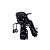 CADEIRINHA DIANTEIRA POLISPORT KANGAROO HF PRETO/CINZA - Imagem 1