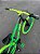BICICLETA MTB FREERIDE ARO (26) VELOOH RIDE CAMBIO 7 VELOCIDADES (1X7) FREIO DISC MECÂNICO COR VERDE NEON - Imagem 10