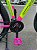 BICICLETA MTB ARO (29) VELOOH ZURIQUE 24 VELOCIDADES (3X8) FREIO DISC MECANICO TAMANHO 15 (P) AMARELO/ROSA - Imagem 3