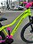 BICICLETA MTB ARO (29) VELOOH ZURIQUE 24 VELOCIDADES (3X8) FREIO DISC MECANICO TAMANHO 15 (P) AMARELO/ROSA - Imagem 5