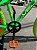 BICICLETA MTB FREERIDE ARO (26) VELOOH RIDE CAMBIO 7 VELOCIDADES (1X7) FREIO DISC MECÂNICO COR VERDE NEON/LARANJA - Imagem 3