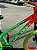 BICICLETA MTB FREERIDE ARO (26) VELOOH RIDE CAMBIO 7 VELOCIDADES (1X7) FREIO DISC MECÂNICO COR VERDE NEON/LARANJA - Imagem 8
