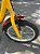 BICICLETA ARO (16) MASCULINA TIPO MONARETA S/MARCHA AZUL/AMARELA - Imagem 7