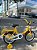 BICICLETA ARO (16) MASCULINA TIPO MONARETA S/MARCHA AZUL/AMARELA - Imagem 1
